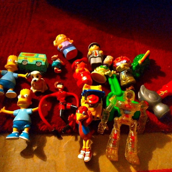 - GRAB BAG 90s vintage toys lot early 2000s simpsons incredibles figurines - Picture 5 of 9